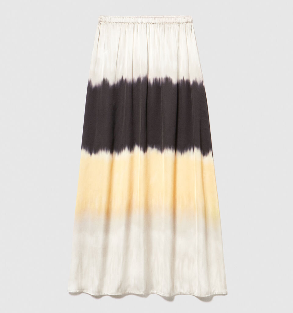 Printed maxi skirt - women's long skirts - Multi-color | Sisley image number 6